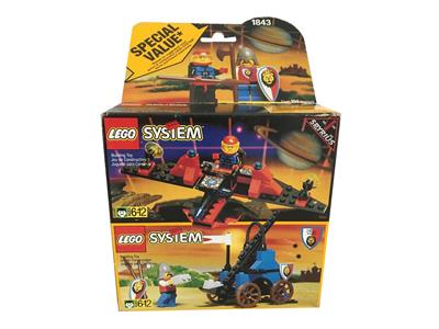 1843-2 LEGO Space and Castle Value Pack