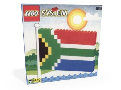 1869 LEGO South African Flag thumbnail image
