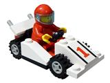 1899 LEGO Racing Race Car Number 1.