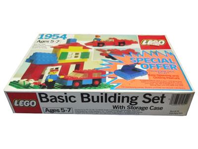 1954-2 LEGO Basic Set with Storage Case