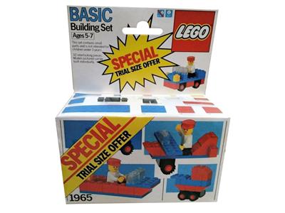 LEGO 1965 Building Set Trial Size Offer BrickEconomy