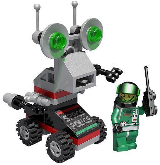 Lego robot space sale