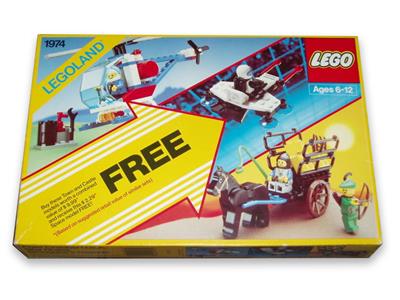 etik grundigt flaske LEGO 1974 Triple Pack | BrickEconomy