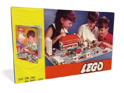 200-5 LEGO Town Plan Board