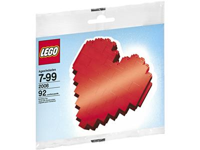 2008 LEGO Heart