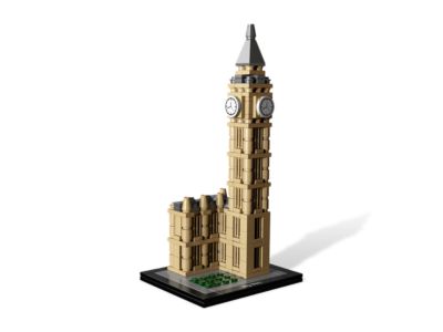 NEW SEALED LEGO 21013 ARCHITECTURE BIG BEN CLOCK LONDON ENGLAND 8 INCH TALL 