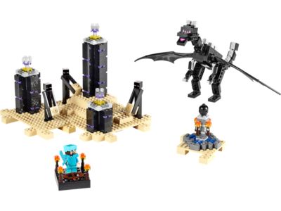 The Brick Castle: LEGO Minecraft set 21117 - The Ender Dragon review