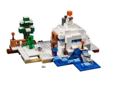 21120 LEGO Minecraft The Snow Hideout
