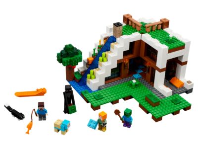 21134 LEGO Minecraft The Waterfall Base