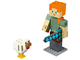 Minecraft Alex BigFig with Chicken thumbnail