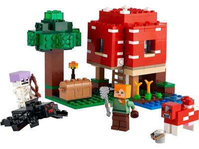 21179 LEGO Minecraft The Mushroom House thumbnail image