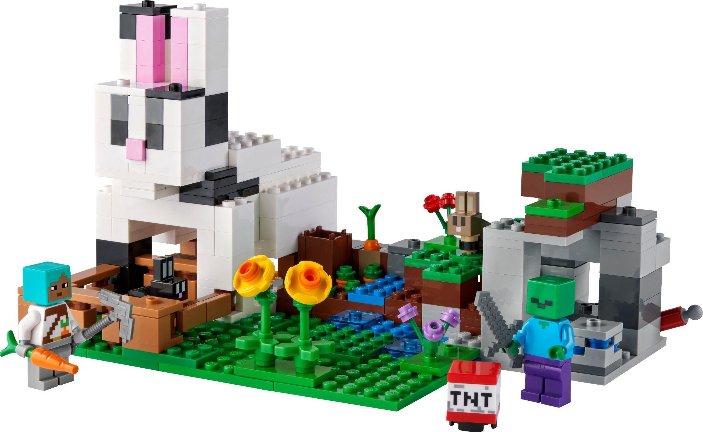 LEGO 21181 Minecraft The Rabbit Ranch BrickEconomy