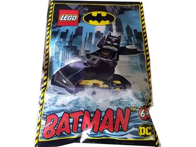 LEGO DC Superheroes: Batman Minifigure with Jet Ski and Bat-a-Rang 