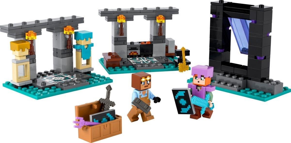 Minecraft Nether Portal Showdown Action Figures