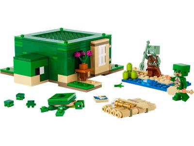 21254 LEGO Minecraft The Turtle Beach House thumbnail image