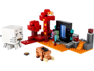 21255 LEGO Minecraft The Nether Portal Ambush thumbnail image