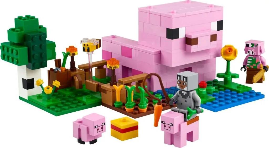 LEGO 21268 Minecraft The Baby Pig House | BrickEconomy