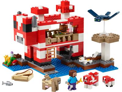 21270 LEGO Minecraft The Mooshroom House