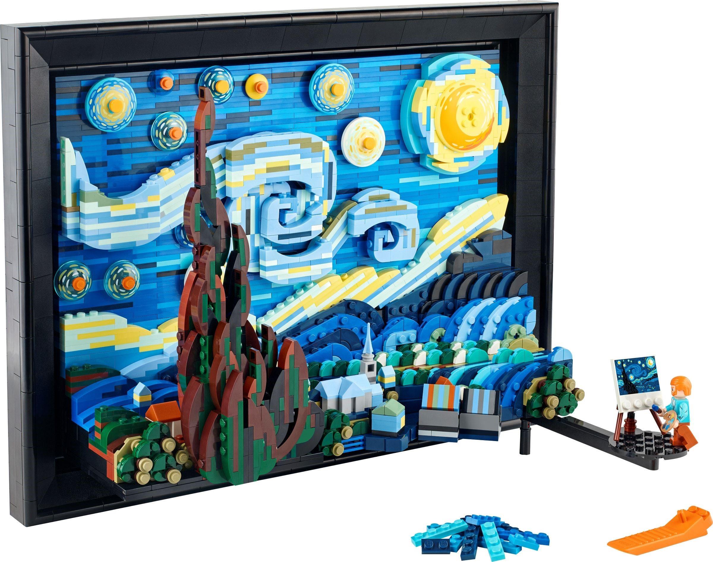LEGO Vincent van Gogh Starry Night set Available June 1st
