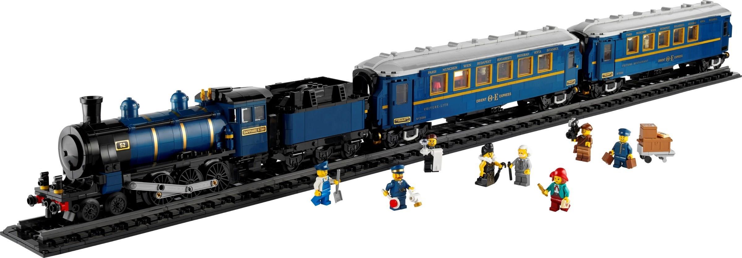 ひっと LEGO officially reveals 21344 Orient Express, pulling into