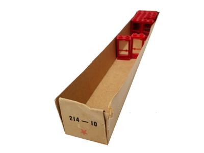214-1-10 LEGO 1x2x4 Glass Door in Left Frame thumbnail image