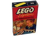 215-3 LEGO Samsonite 2x8 Bricks