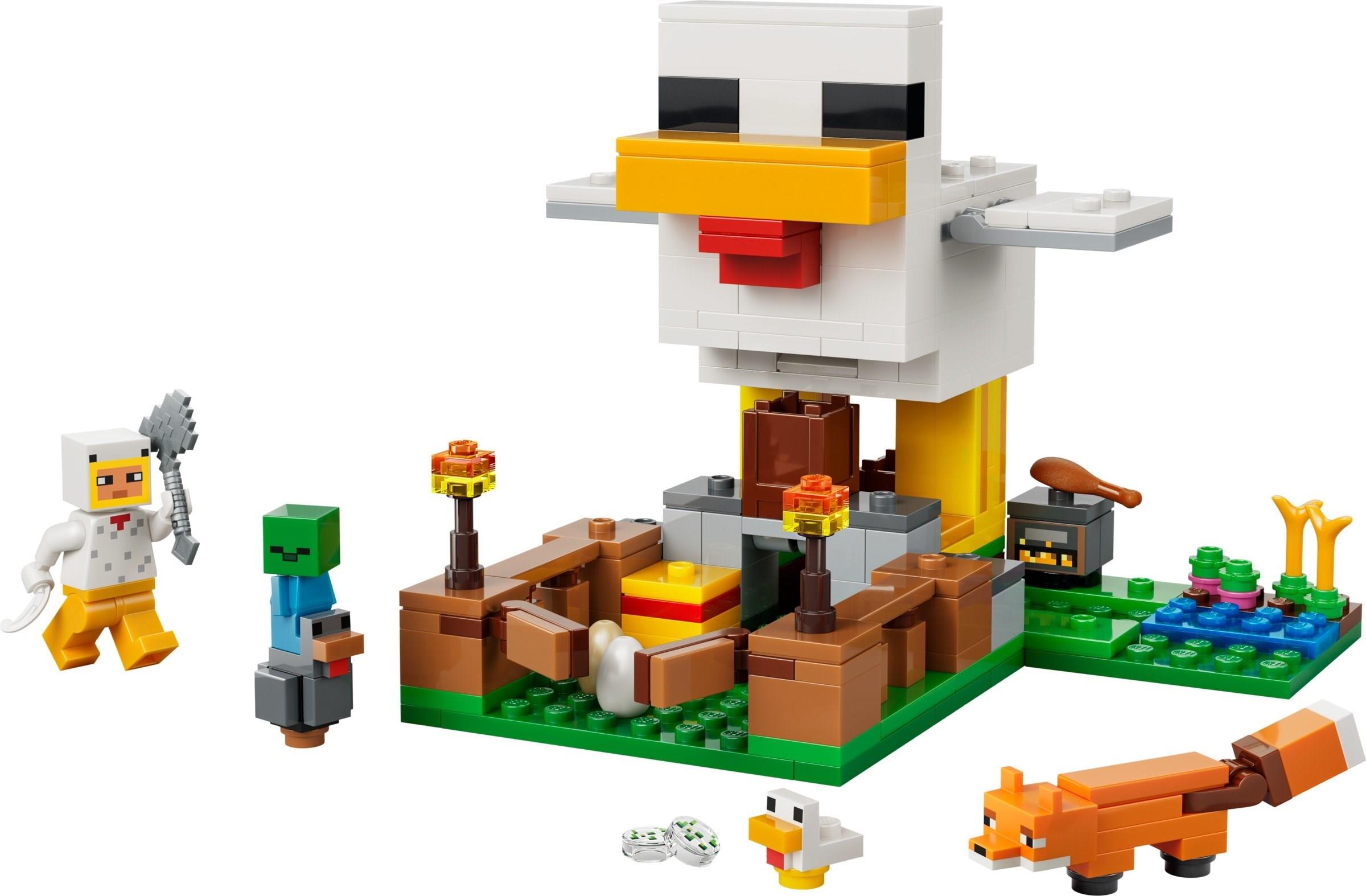 BLOODセット LEGO 21585 Minecraft Chicken Farm | BrickEconomy