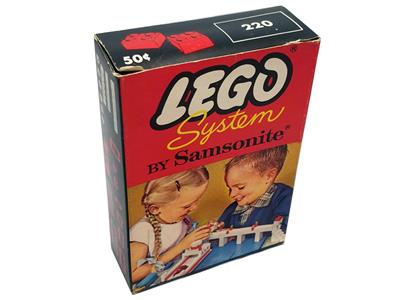 220-2 LEGO Samsonite 2x2 Bricks