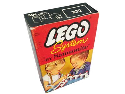 222-3 LEGO Samsonite 1x1 Bricks