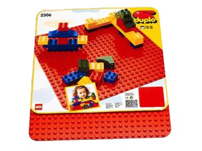 2306 LEGO Duplo Large Red Building Plate thumbnail image