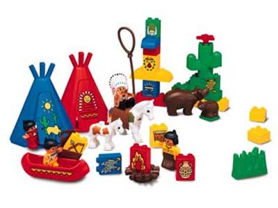 2436 LEGO Duplo Big Chief's Camp thumbnail image