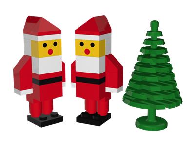 245-2 LEGO Two Santas
