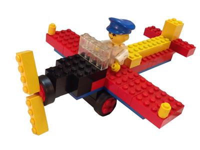 250-3 LEGO Aeroplane and Pilot