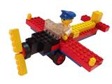 250-3 LEGO Aeroplane and Pilot