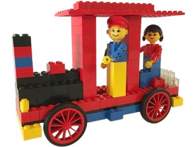 252 LEGO Locomotive with Driver and Passenger thumbnail image