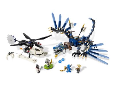2521 LEGO Ninjago Spinners Lightning Dragon Battle
