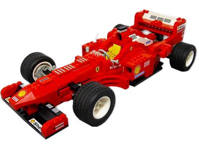 2556 LEGO Model Team Ferrari Formula 1 Racing Car