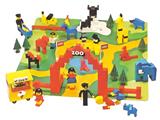 258 LEGO Zoo with Baseboard