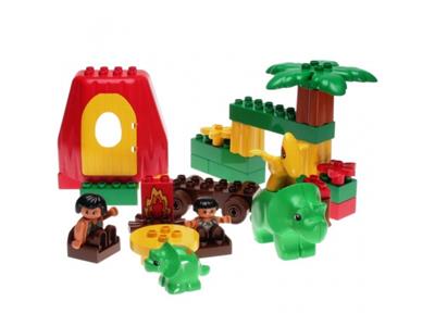 2602 LEGO Duplo Dinosaurs Family Home thumbnail image