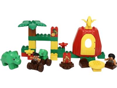 2602 LEGO Duplo Dinosaurs Family Home thumbnail image