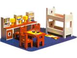 262-2 LEGO Homemaker Complete Children's Room Set