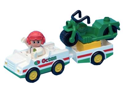 2621 LEGO Duplo Octan Motorbike Transporter thumbnail image
