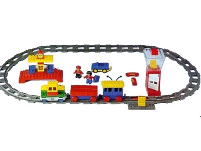 perforere George Bernard mel LEGO 2730 Duplo Electric Play Train Set | BrickEconomy