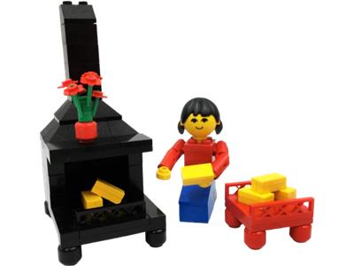 277 LEGO Homemaker Fireplace thumbnail image