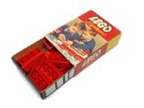 280 LEGO Red Sloping Roof Bricks
