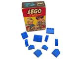 281-2 LEGO 1x2 and 3x2 Blue Sloping Bricks thumbnail image