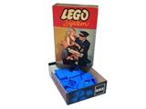283-2 LEGO Blue Sloping Ridge and Valley Bricks