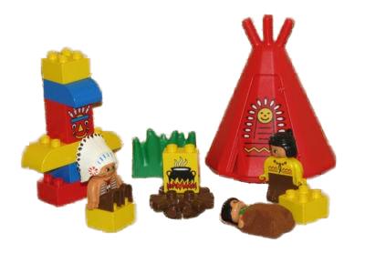 2838 LEGO Duplo Native American Family thumbnail image
