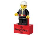 New LEGO Bricktober Retro Girl Ninja Princess Magnet Set 2856223 Rare 