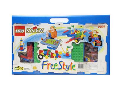 2907 LEGO Freestyle Blue Play Desk Set